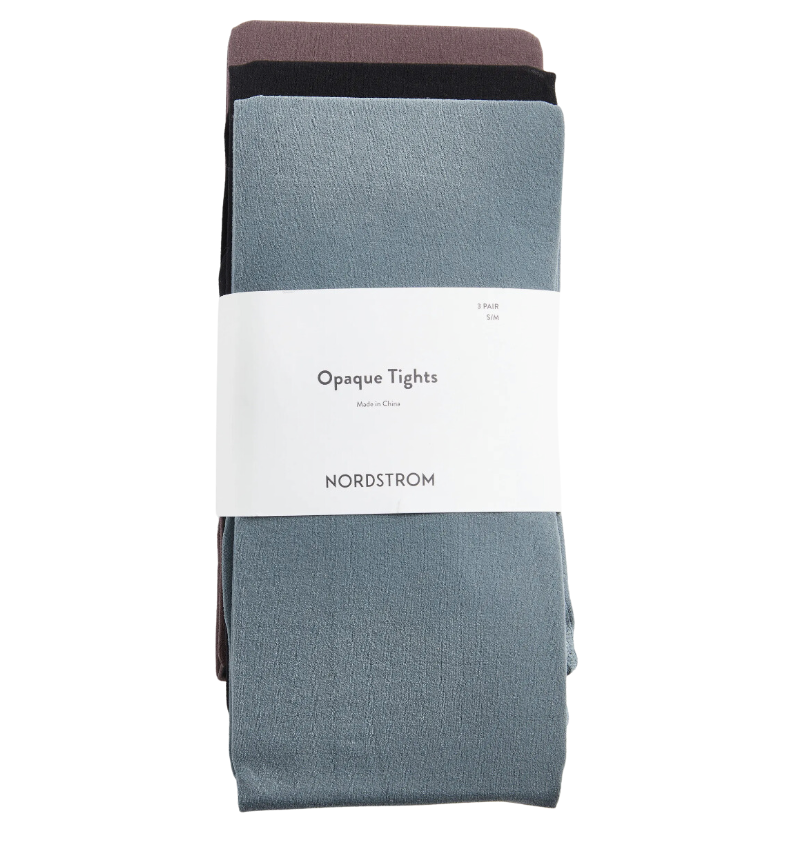 3-Pack Opaque Tights